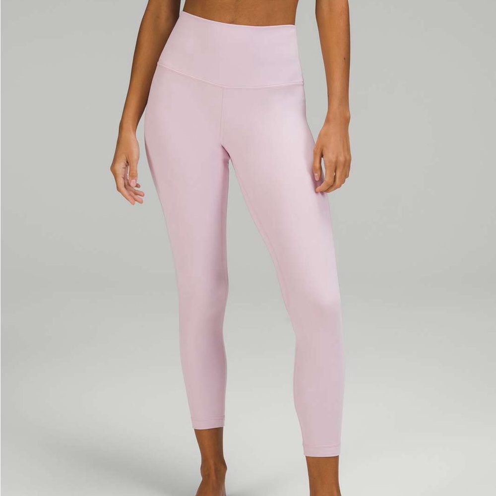 Lululemon Align High Rise Pant Leggings 25” Pink Peony 4 (Small)